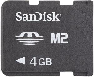 memory stick micro (m2)  4 